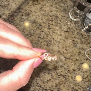 Sydney Evan diamond love ring